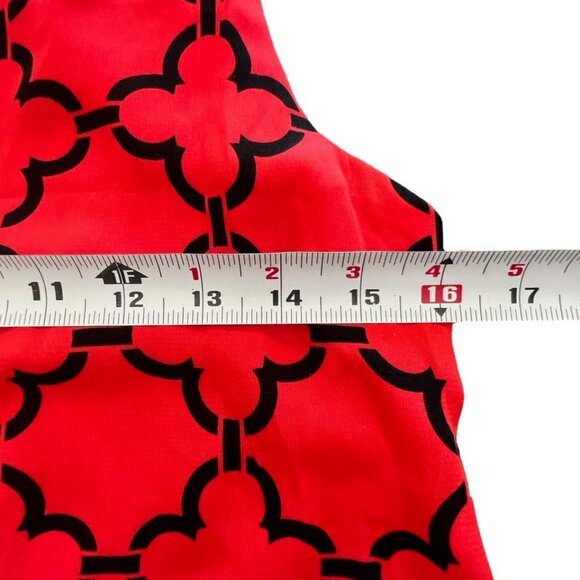 NWT Fascination Carry Me Away Dress Size Small Red & Black Sleeveless Dress - Picture 4 of 9